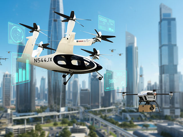 UAE Takes Flight: The Future of Flying Taxis & Delivery Drones
