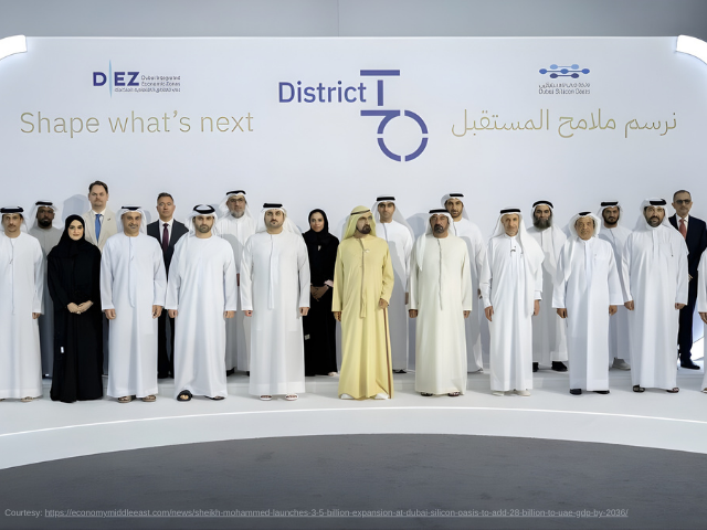 Sheikh Mohammed Launches District IO: AED 103 Billion GDP Boost by 2036