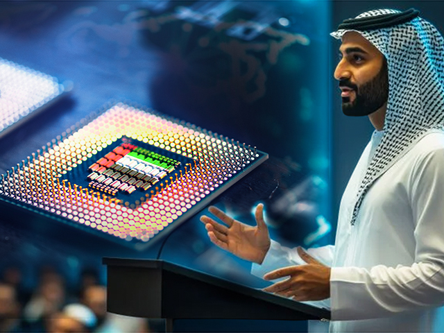 UAE Unveils World's Largest AI Chip at Dubai Summit