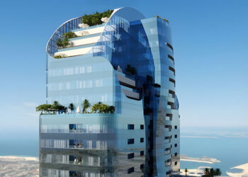 Al habtoor tower reaches topping-out milestone — dubai's largest residential tower nears completion