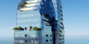 Al habtoor tower reaches topping-out milestone — dubai's largest residential tower nears completion