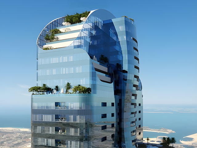 Al habtoor tower reaches topping-out milestone — dubai's largest residential tower nears completion