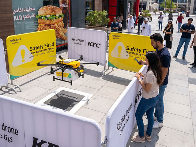 Keeta drone and dubai municipality partner to bring aerial deliveries to uae's parks and beaches 11 Keeta drone and dubai municipality partner to bring aerial deliveries to uae's parks and beaches
