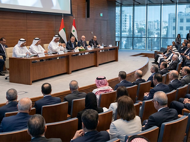 Uae and syria hold first business forum in damascus since assad's fall 18 Uae and syria hold first business forum in damascus since assad's fall